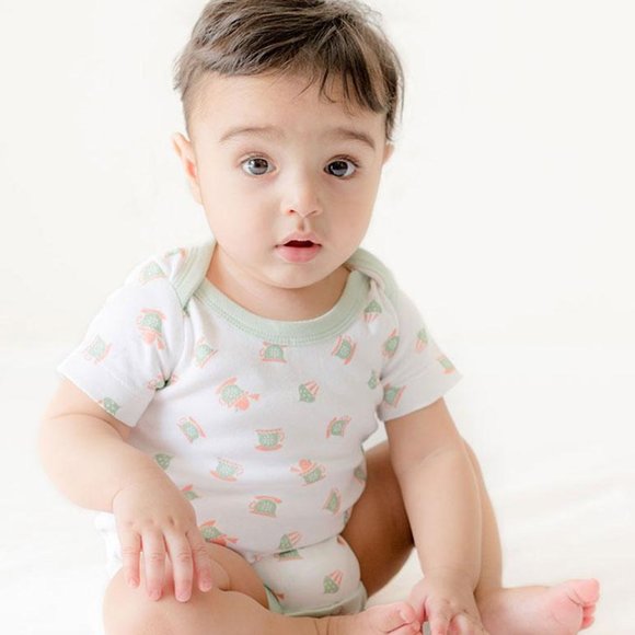 3-Pack - Unisex Organic Baby Jumpsuit and Onesies - Picture 5 of 5